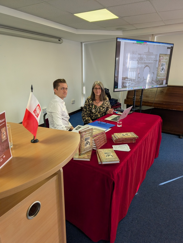 Opening of the Dolls We Left Behind book launch at POSK Polish Cultural Centre London